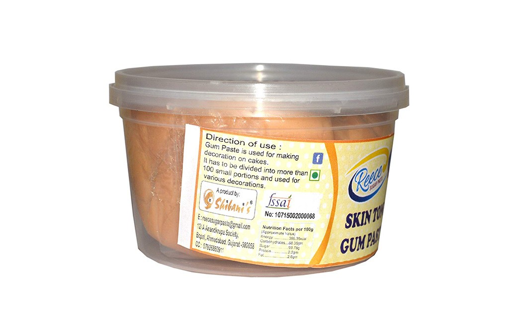 Reece Skin Tone Gum Paste    Tub  500 grams